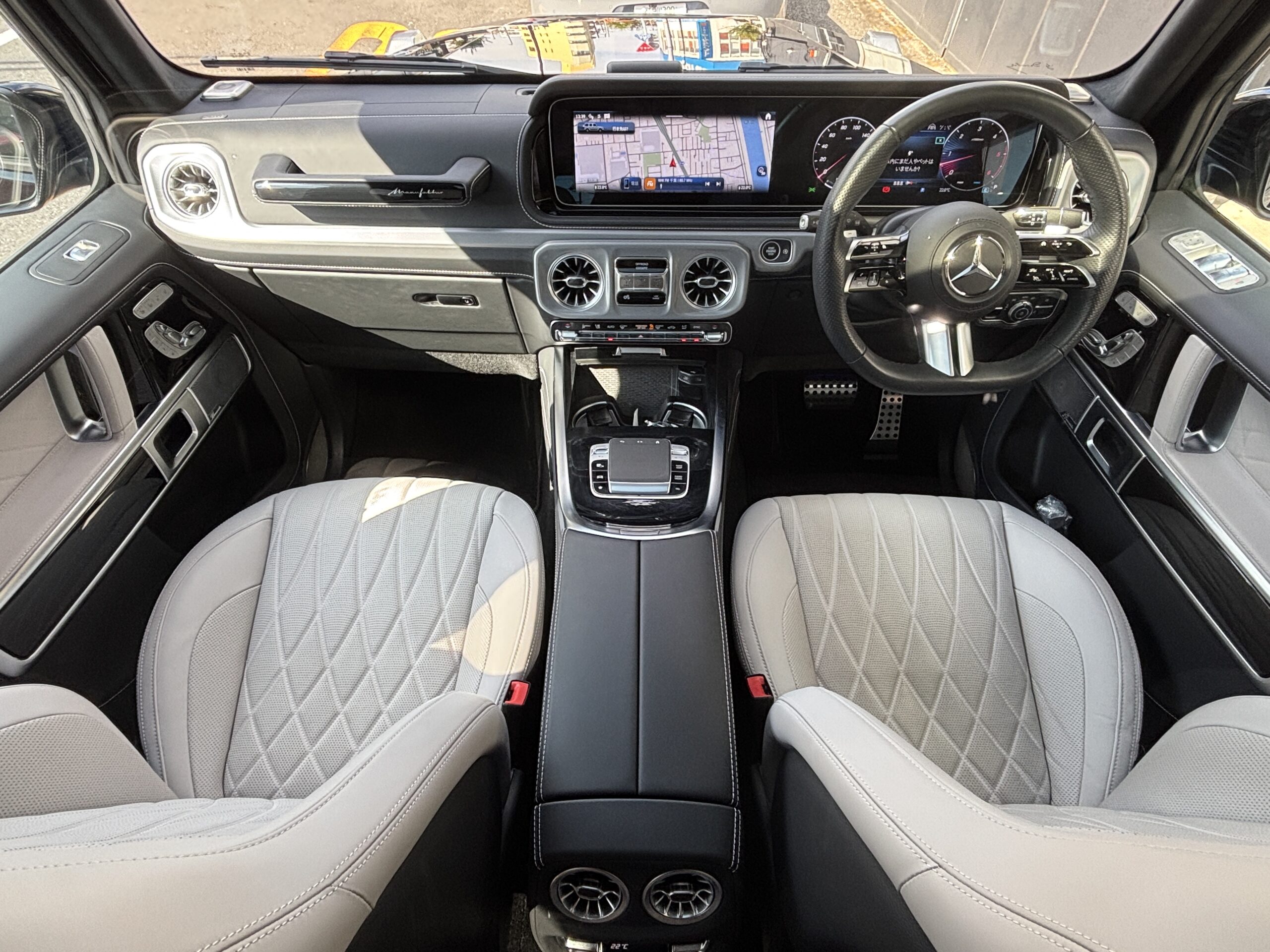 メルセデス・ベンツ G450d ナッパレザーインテリア
